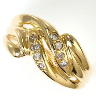 C&A Yellow Gold Yellow Gold (18K) Band Ring (Pre-Owned)