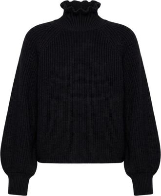 Max Mara Dames, Truien, Zwart, Maat: M
