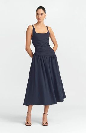 ST MRLO Stella Dress in Navy Blue at Nordstrom, Size 14