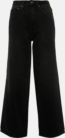 Toteme High-rise wide-leg jeans