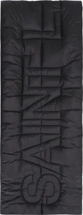 Saint Laurent Womens Padded Nylon Scarf Black Polyamide Scarfs