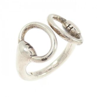 Herm&egrave;s Silver Silver 925 Band Ring (Pre-Owned)