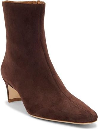 Staud Wally Ankle Boot in Espresso Distressed at Nordstrom, Size 36.5