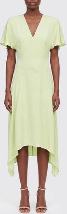 Stella McCartney Abito asimmetrico in raso