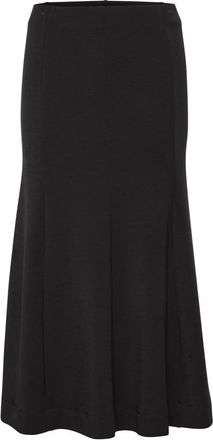 Inwear Flounce Rok Cocentiw Stijl - Dames - Maxi Rokken - Zwart - XS - Polyester - Rokken