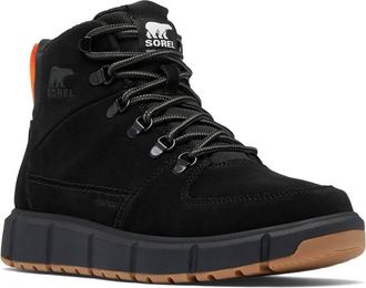 Sorel Mens Explorer Iii Blaze Boot In Black