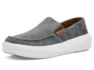 Reef Swellsole Pacific Mens Shoes Smoke Grey : 11.5 D - Medium, Cotton