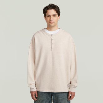 G-Star G-S016 Henley Sweatshirt - Meerkleurig - Heren