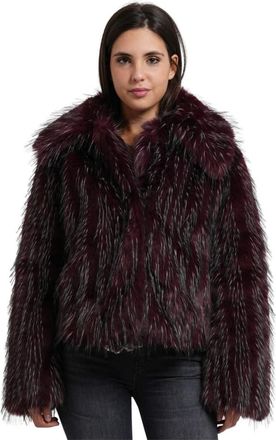 HUGO BOSS Cefura 1 Jas - Dames - Jassen - Rood - S - Polyester - Jassen