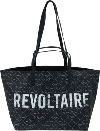 Zadig&Voltaire Z Shopper XL - Dames - Shoppers - Zwart - ONE Size - Polyester - Tassen