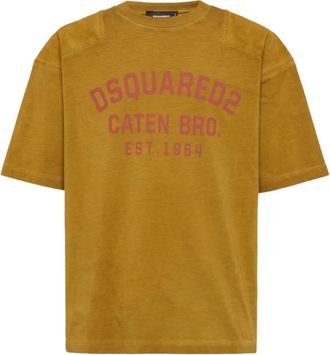 Dsquared2 T-shirt Supernegative - Giallo