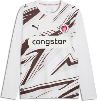Puma Maglia Away a maniche lunghe FC St. Pauli 26/27 da uomo, Accessori, Bianco, 3XL