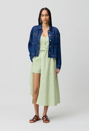 Claudie Pierlot Robe longue &agrave; bretelles