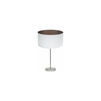 Fabrilamp Fabrilamp - Sobremesa Tatiana 1xe27 Niquel/blanco-oxido 63x30x30 Cm