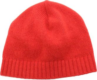 Portolano Cashmere Beanie in Fire Red at Nordstrom Rack