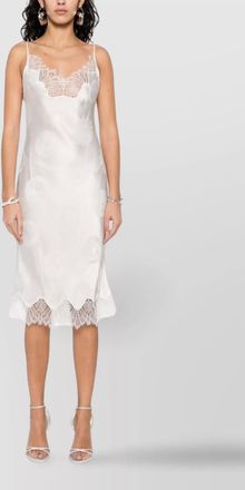 Coperni knee length dress adjustable straps