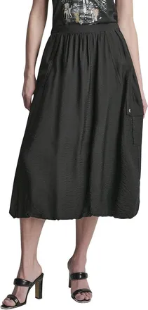 DKNY Dkny Pull-On Bubble Hem Cargo Pocket Skirt