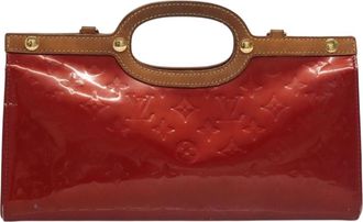 Louis Vuitton Roxbury Red Patent Leather Handbag (Pre-Owned)