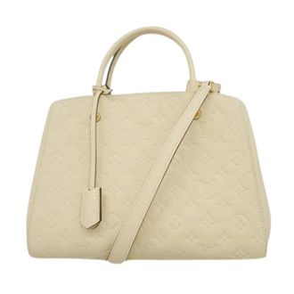 Louis Vuitton Borsa a mano vintage Pre-owned in tela - - Pre-owned - Donna - Beige - ONE SIZE