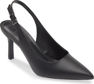 Nordstrom Rack Priscilla Slingback Pump in Black at Nordstrom Rack, Size 5.5
