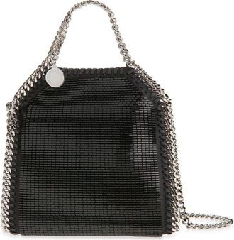 Stella McCartney Tiny Falabella Beaded Evening Bag in Black at Nordstrom