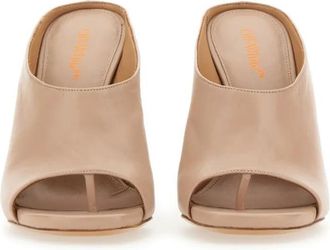 Off-white Slipper & Pantoletten - Meteor Heeled Mules - Gr. 36 (EU) - in Braun - für Damen