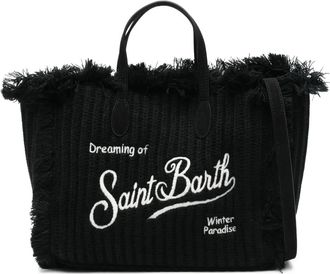 MC2 Saint Barth Colette wool tote bag - women - Wool - One Size - Black