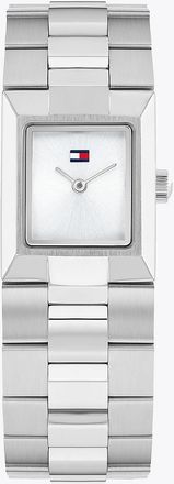 Tommy Hilfiger Womens 20.5MM Square Bracelet Watch - Grey