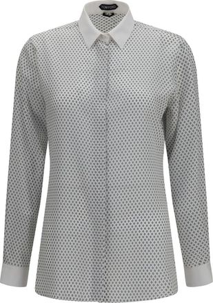 Tom Ford Multicolor Regular Geometric Shirt