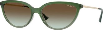 Vogue Eyewear VO5672S 3259E8 Womens Sunglasses Green Size 57