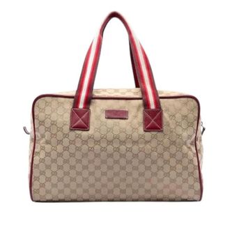 Gucci Pre-owned Weekend Bag - unisex - Gucci Vintage - Vintage Weekend Bags - Beige - ONE SIZE - Pre-owned