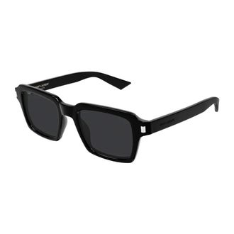 Saint Laurent SL 947 Zonnebril - Heren - Accessoires - Zwart - Maat: 50 MM Nylon