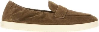 Tory Burch Stijlvolle Loafers - Dames - Loafers - Bruin - 40 EU - Leer - Schoenen