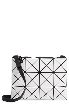 Bao Bao Issey Miyake Small Lucent Crossbody Bag in White at Nordstrom