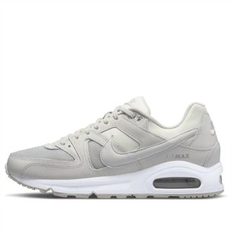 Nike Womens Air Max Command Sneakers In Grey/ White
