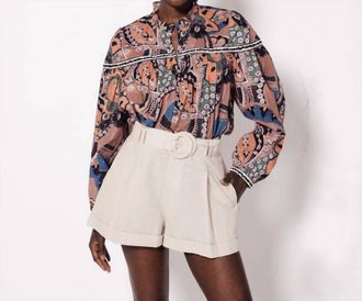Cleobella Karla Blouse In Mirage Print