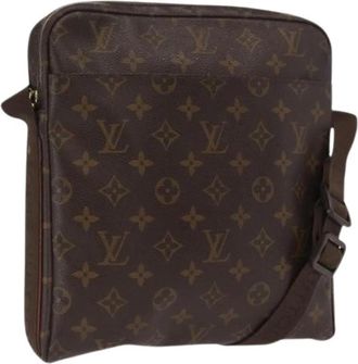 Louis Vuitton Pre-owned Vintage Canvas Cross Body Bag - Dames - Vintage Schoudertas - Bruin - ONE Size - Vintage