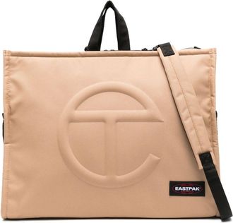 Telfar x Eastpak logo-embossed backpack - unisex - Polyester/Polyester - One Size - Neutrals