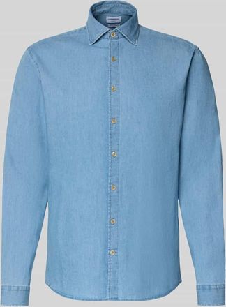 Lindbergh Lindbergh Relaxed Fit Freizeithemd aus Baumwoll-Mix in Hellblau, Gr&ouml;&szlig;e XXL