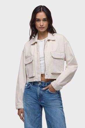 Hudson Chore Jacket in Ecru at Nordstrom, Size X-Small