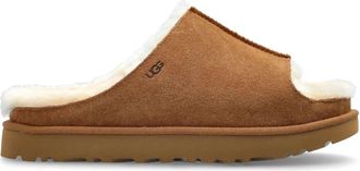 UGG Greenport Slide - Dames - Pantoffels - Bruin - 37 EU - Su&egrave;de - Schoenen