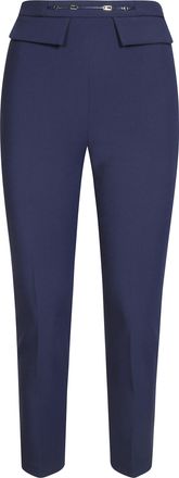 Elisabetta Franchi Slim-Fit Pantalone Tapered Pants