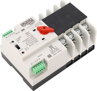 OEM Adecuado Para Interruptores De Doble Alimentaci&oacute;n Para Carril Din De 110 V Y 80 A, Con Conmutaci&oacute;n R&aacute;pida A Nivel De Milisegundos