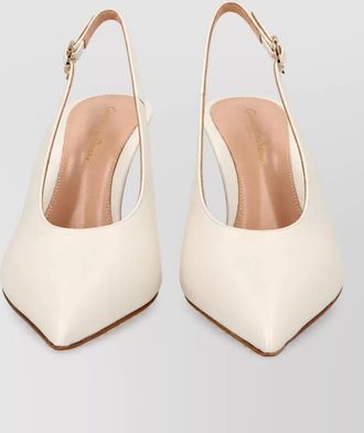 Gianvito Rossi leather slingback mules