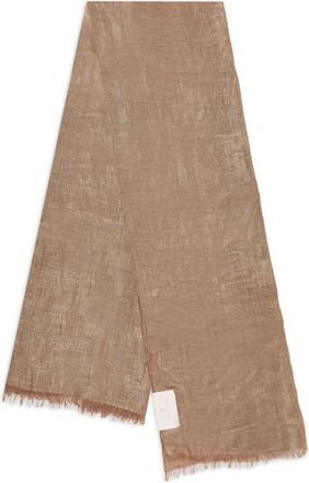 Brunello Cucinelli Sjaal - Dames - Sjaals - Beige - ONE Size - Accessoires