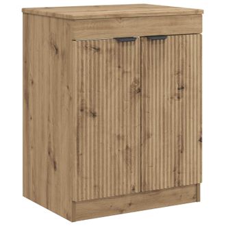 vidaXL Mueble De Cuarto De Ba&ntilde;o Roble Artesanal 54 X 41 X 70 Cm Vidaxl