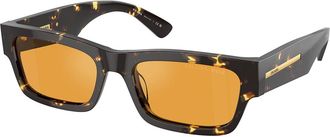 Prada PR A03SF Asian Fit Polarized 16O20C Mens Sunglasses Tortoiseshell Size 58