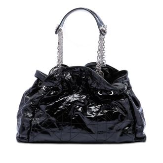 Dior Pre-owned Dior Patent Cannage Le Trente Tote Ladies DAWYOQ6XQO05LUMM