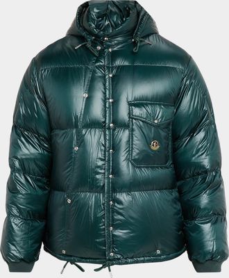 Moncler Men & apos;s Reicon Ripstop Hooded Down Puffer Jacket