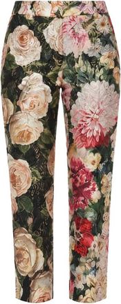 Dolce & Gabbana Pantalones Acortados - Trousers - Mujer - Multicolor - S
